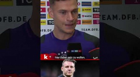 Kimmich kritisiert Leno-Absage: &quot;Wenn einer nicht dabei sein will ... &quot; #shorts