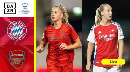 FC Bayern München - Arsenal | UEFA Women&#39;s Champions League 2024-25, Spieltag 1 Ganzes Spiel