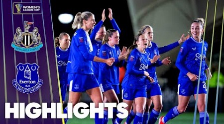 Blues Win Penalty Shootout! | Newcastle United v Everton Highlights | Women&#39;s League Cup 24/25