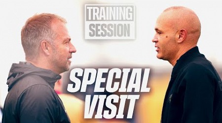 INIESTA IMPRESSED by HANSI FLICK&#39;s BARÇA | FC Barcelona Training 