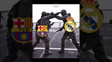 Real Madrid and Barcelona