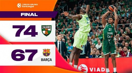 Thunder in Kaunas | Zalgiris Kaunas - FC Barcelona | HIGHLIGHTS R1 24-25 Turkish Airlines EuroLeague