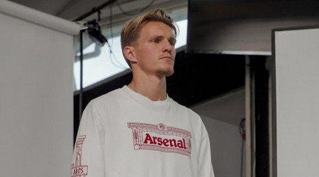 BEHIND THE SCENES | Arsenal x Aries | Odegaard, Russo, Rice, Saka &amp; Mead