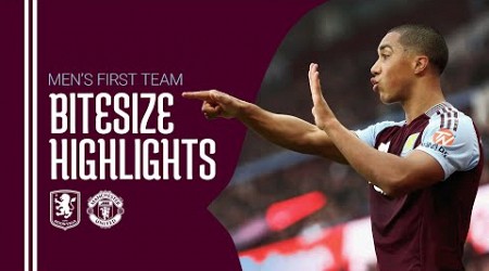 MATCH HIGHLIGHTS | Aston Villa 0-0 Manchester United