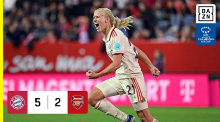 HIGHLIGHTS | FC Bayern München vs. Arsenal FC -- UEFA Women&#39;s Champions League 2024-25 (Deutsch)