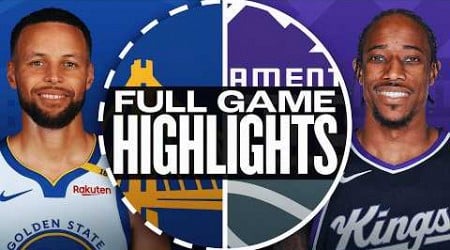 WARRIORS at KINGS | NBA PRESEASON FULL GAME HIGHLIGHTS | October 9, 2024