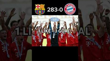 Barcelona and Bayern #shorts #bayern #barcelona