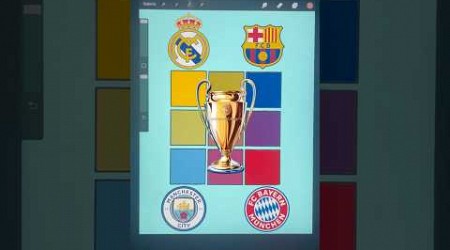 REAL MADRID vs BARCELONA vs MANCHESTER CITY vs BAYERN MÚNICH ⚽️#football #championsleague #mix