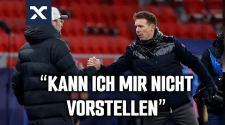 Nagelsmann schmunzelt über DFB-Klausel bei Klopp: &quot;Ich frage nochmal nach!&quot; 