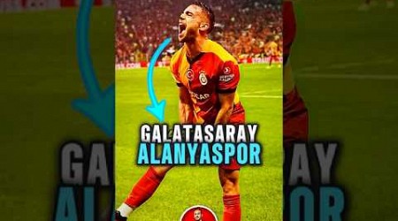 GALATASARAY ALANYASPOR’U YENDİ AMA… 