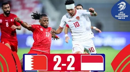 Late goal prevents first win | Bahrain - Indonesia | Highlights | #AsianQualifiers - Road To 26