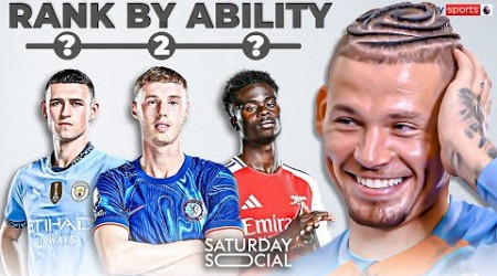 Kalvin Phillips RANKS Palmer, Saka, Foden