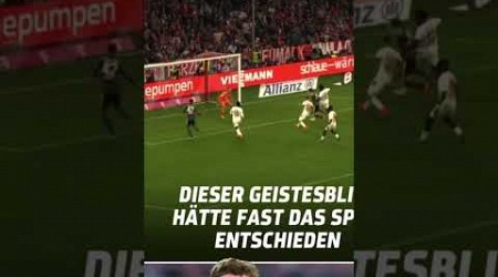 Diese Szene hätte beinahe das 2:1 beschert! (Topspiel 1.BL Bayer gegen Bayern)