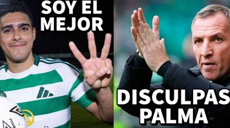 ¡LE PIDEN PERDON! Prensa y afición del Celtic se arrodillan ante Luis Palma tras triplete en Escocia