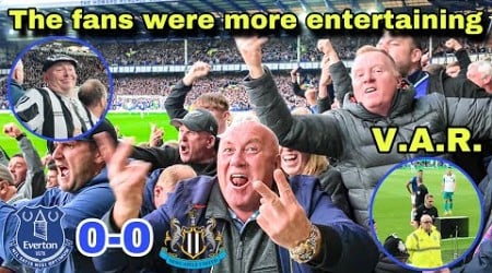 Everton 0-0 Newcastle | fans were more exciting