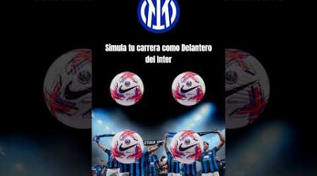 Simula tu carrera como Delantero del Inter de Milan ⚽️