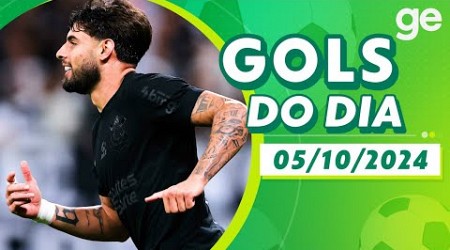 GOLS DO DIA 05/10/2024 | LISTAS | ge.globo