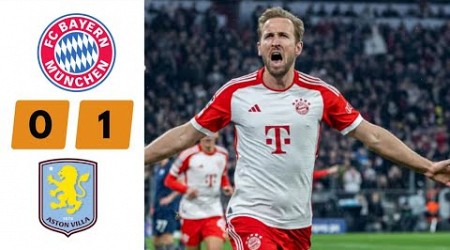 Aston Villa vs Bayern Munich 1-0 Highlights - All Goals 2024 | 2024 UEFA Europa League