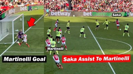 Arsenal Fans Reactions to Martinelli Goal vs Southampton