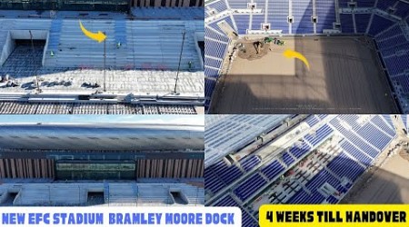 NEW EFC Stadium Bramley Moore Dock-4 Weeks Till Handover To Everton