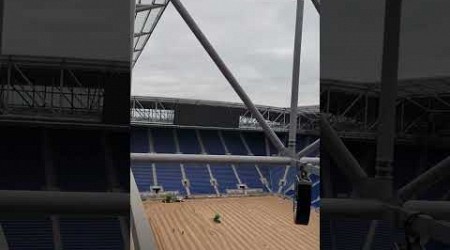 Walking the gantry at Everton Stadium! #evertonstadium #everton #premierleague #football #shorts