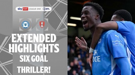 SIX GOAL THRILLER! | Peterborough United v Rotherham United extended highlights