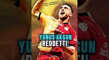 YUNUS AKGÜN 40 MİLYON TL’Yİ REDDETTİ ❗️#yunusakgün #galatasaray #futbol