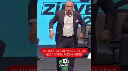 Fatih Terim ayağa kalktı, fikstürden şikayet eden ne kadar teknik adam varsa alayına racon kesti!