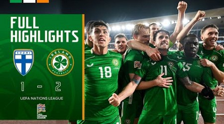 HIGHLIGHTS | Finland 1-2 Ireland | UEFA Nations League