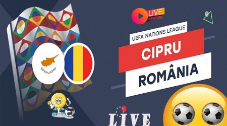 LIVE CIPRU - ROMANIA * LIVE UEFA EUROPA NATIONS LEAGUE * #cristimania #ciprus #romania #europe .