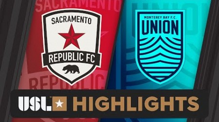 10.9.2024 | Sacramento Republic FC vs. Monterey Bay F.C. - Game Highlights