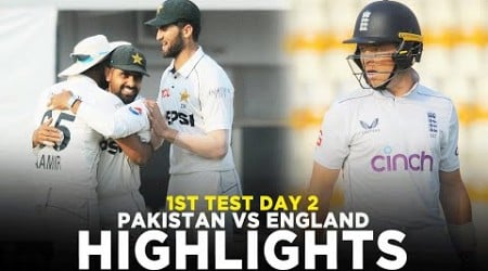 Full Highlights | Pakistan vs England | 1st Test Day 2, 2024 | PCB | M3G1K