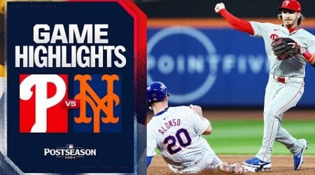 Phillies vs. Mets NLDS Game 4 Highlights (10/9/24) | MLB Highlights