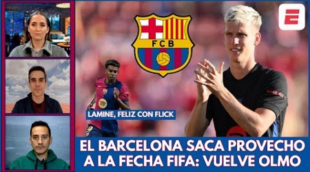 BARCELONA saca provecho de la FECHA FIFA. Recupera a DANI OLMO, GAVI y FERMÍN | Exclusivos