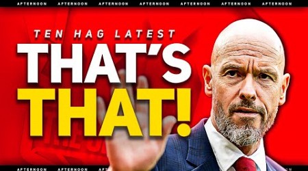 Ten Hag STAYS! Man Utd News