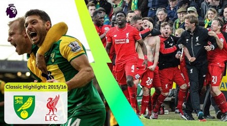 A Nine Goal Thriller | Norwich 4-5 Liverpool | Classic Premier League Highlights