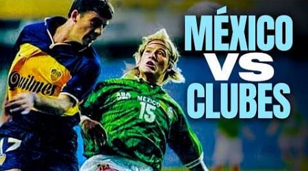 4 PARTIDOS de MÉXICO vs CLUBES (Sporting, Colo Colo, Ajax, Boca Jrs.)