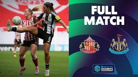 Full Match: Sunderland v Newcastle United | Barclays Women&#39;s Championship