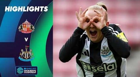 Toon take bragging rights | Sunderland v Newcastle United highlights | Barclays Women&#39;s Championship