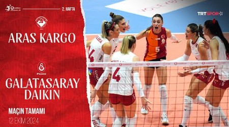 Maçın Tamamı | Aras Kargo - Galatasaray Daikin &#39;Vodafone Sultanlar Ligi&#39;