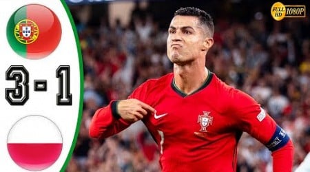 Portugal vs Poland 3-1 Highlights &amp; All Goals 2024 HD