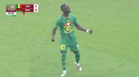 Sadio Mané Tonight SCORED with Senegal vs Malawi | 1080i HD