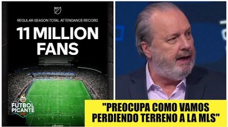 ALARMANTE. MLS llega a RÉCORD de asistencia y en LIGA MX los aficionados NO VAN | Futbol Picante