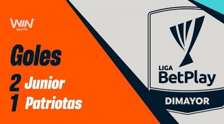 Junior vs. Patriotas (goles) | Liga BetPlay Dimayor 2024-2 | Fecha 13