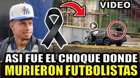 Así fue el ACCIDENTE de Marco Angulo Futbolista de la Liga de Quito en la Autopista de Rumiñahui HOY