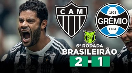 ATLÉTICO VENCE GRÊMIO EM JOGO MARCADO POR POLÊMICAS! ATLÉTICO-MG 2 x 1 GRÊMIO Brasileirão | Narração