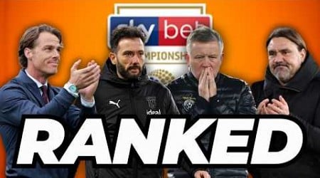 Championship managers ranked from WORST TO BEST! 