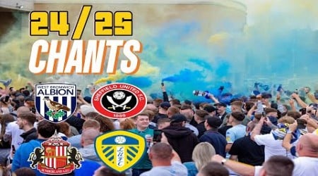 EVERY CHAMPIONSHIP CLUBS BEST CHANT 24/25 SEASON