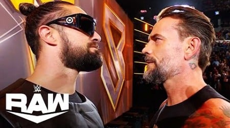 CM Punk, Seth Rollins Address Their Futures | WWE Raw Highlights 10/7/24 | WWE on USA