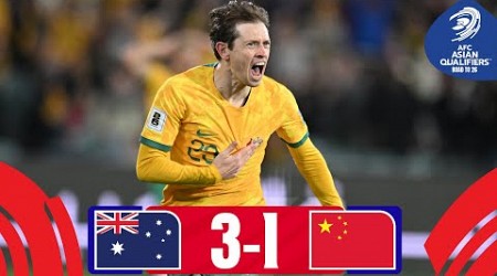 Important win for Australia! | Australia - China PR | Highlights | #AsianQualifiers - Road To 26